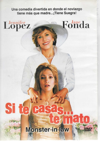 Si Te Casas Te Mato - Jane Fonda - Jennifer López  - Dvd