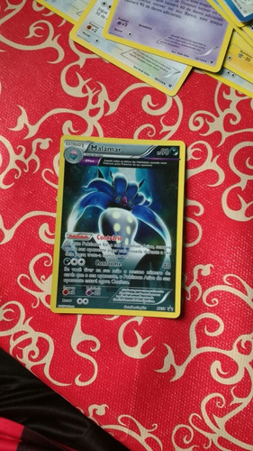 Carta Pokémon Malamar Raro Coleção