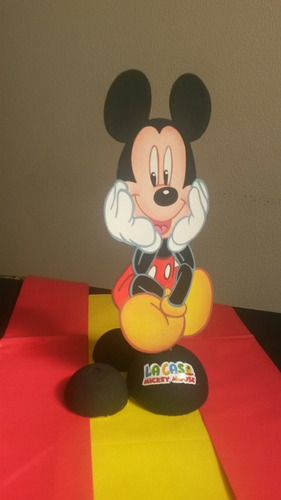 Centro De Mesa,chupetero Mickey Fiesta Infantil Mickey Mouse