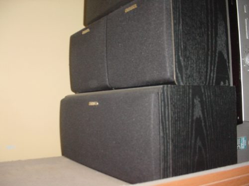 Parlantes Satelitales Aiwa Central  Y 2 Rear Home Theatre