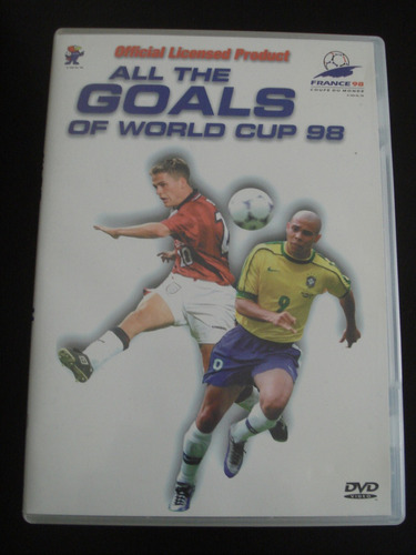 Dvd Copa Mundo 1998 Todos Os Gols Documentario Raro Ronaldo