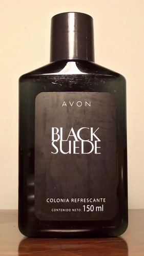 Colonia Hombre Black Suede Avon Aroma Dulce Para Jovenes