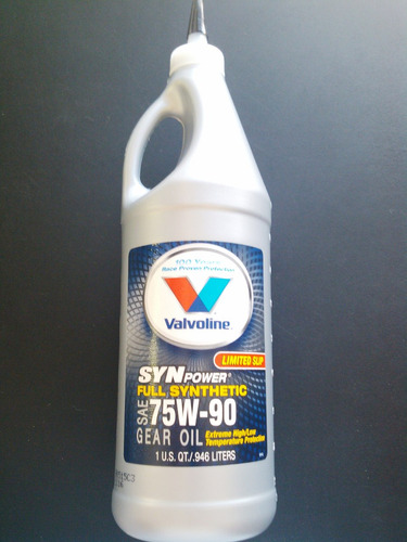 Oleo Valvoline 75w 90 Synpower Sintetico