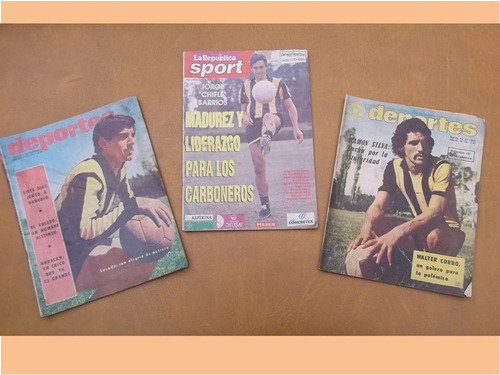 Revistas Deportes-fútbol, Nacional,peñarol- Basquet, Olimpia