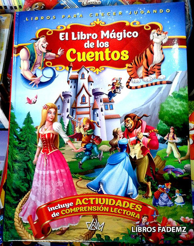 El Libro Mágico De Los Cuentos Infantiles Niños + Cd-rom