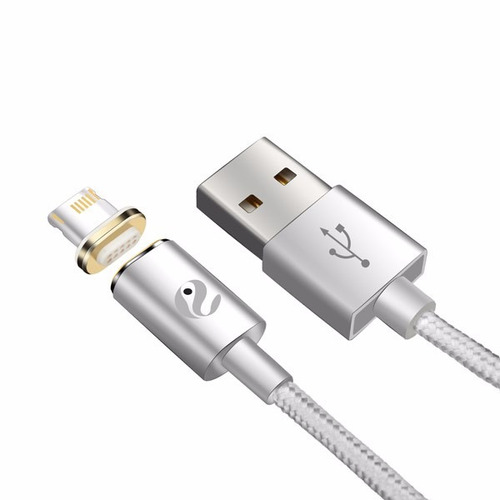 Cable Magnetico Iman Cargador Micro Usb Pin Carga Mallado