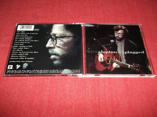 Eric Clapton - Unplugged Cd Imp Ed 1992 Mdisk