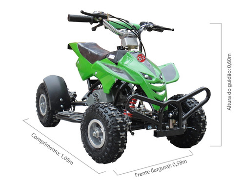 Quadriciclo 50cc 2-tempos Bz Dino Partida A Corda