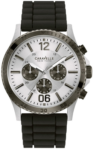 Caravelle Nueva York Cronógrafo Para Hombre Correa De