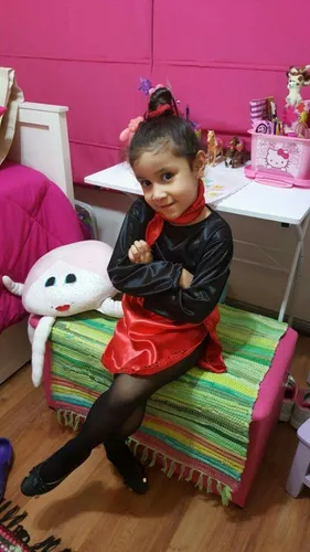Traje de online tanguera para niñas
