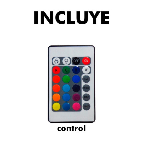Imagen 3 de 3 de Reflector Luminaria Led 10w Rgb Multicolor Promocion X5