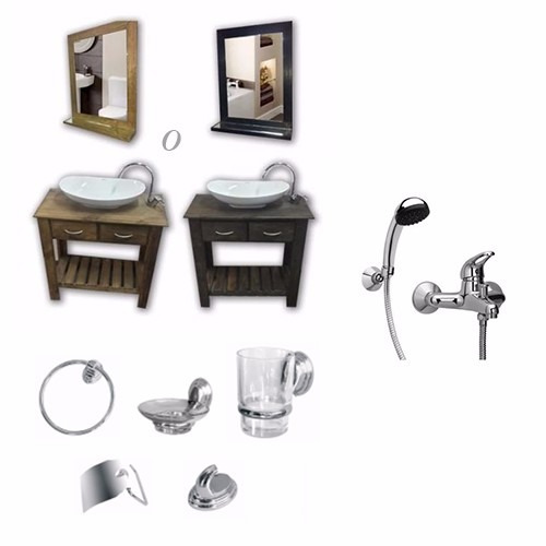 Imagen 4 de 10 de Bajo Mesada Cocina Con Bacha Griferia Secaplatos Con Barral