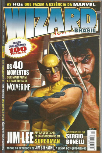 Wizard Brasil N° 13 - Panini - Bonellihq Cx409 