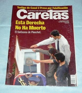 Caretas Dic 2006 Pinochet Chile Vallejo Arguedas Hugo Chávez