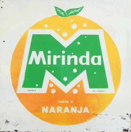 Carteles Antiguos Chapa 20x30cm Mirinda Dr-337