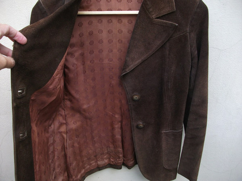blazer marron mujer