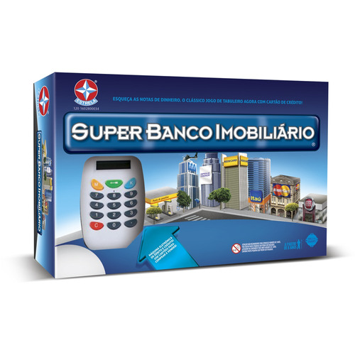 Jogo Super Banco Imobiliário Original Estrela