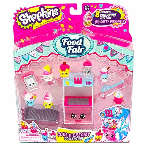 Shopkins- Cool Y Creamy- 8 Personajes- La Plata