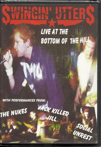 Swingin Utters Live At Bottom Of Hill 2003(lacrado)(us)dvd*+