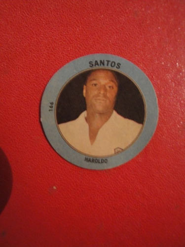 Figuritas Golazo Año 1965 Santos Nº166 Haroldo