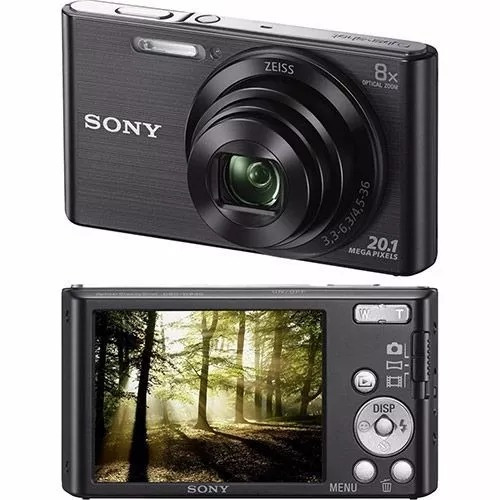 Câmera Compacta Digital Sony Dsc W830 20.1mp Zoom Óptico 8x