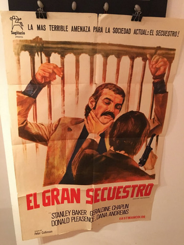 Afiche De Cine Original - El Gran Secuestro