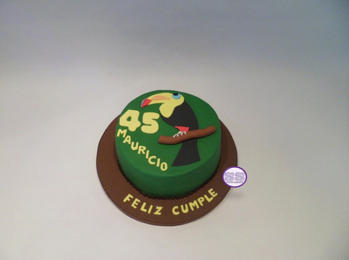 Torta Tucan - Tortas Para Cumpleaños - Eventos !