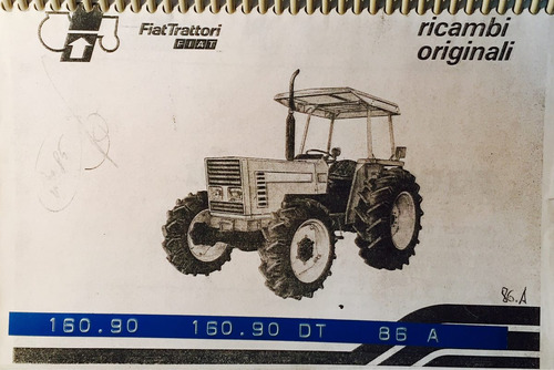 Manual De Repuestos Tractor Fiat 160.90 160.90dt