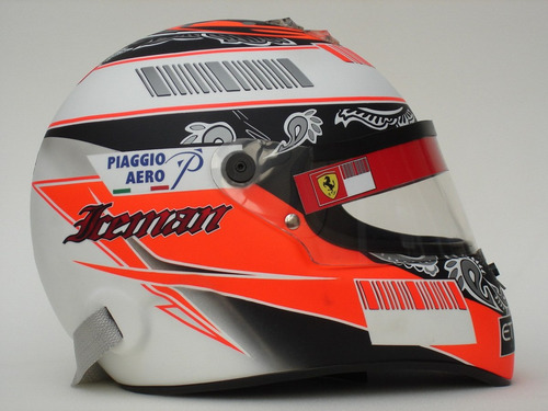 Casco Kimi Raikkonen 2009 F1 Schuberth Replica