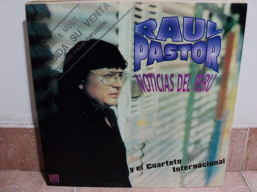 Vinilo Lp Raul Pastor Noticias Del Peru Lp Ex.