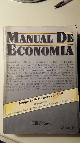 Manual De Economia- Equipe De Professores Da Usp