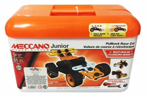 Meccano Junior Caja Herramientas 61 Pzs Vehiculos Educando