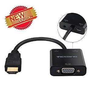 Victsing Enchapado En Oro 1080p Hdmi A Vga Adaptador Convert