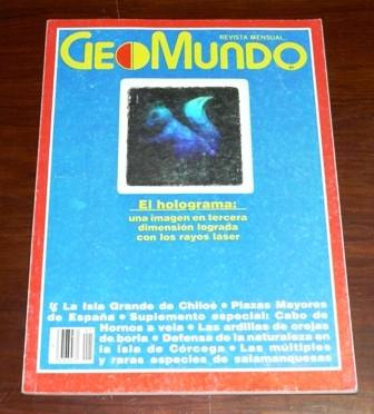 Geomundo 1985 Hologramas Isla Chiloé Córcega Ardillas España