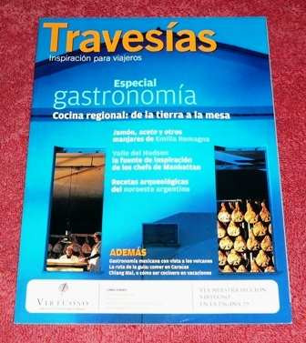 Travesías Octubre 2005 Turismo Gastronomía Cocina Argentina