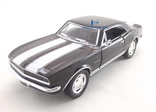 Miniatura Chevrolet Camaro Z/28 1967 Preto Escala 1:37