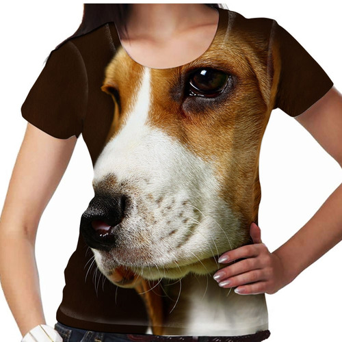camisa beagle feminina