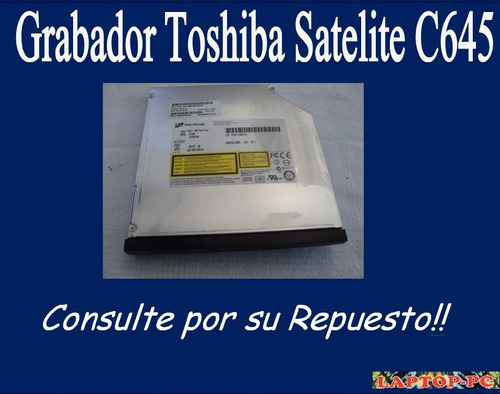 Grabador Toshiba Satelite C645