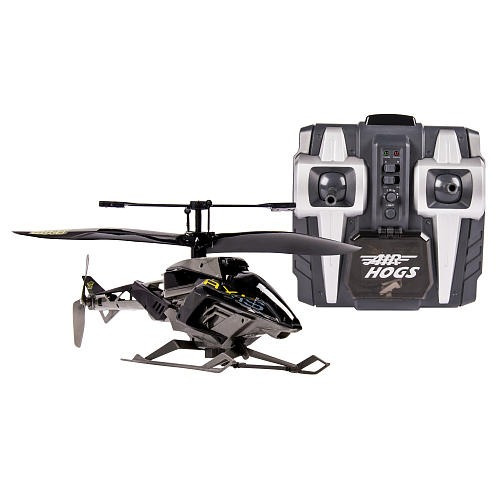 Air Hogs Rc Eje 400x - R / C Helicóptero - Negro Y Plata