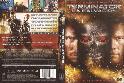 Terminator La Salvacion Dvd Ciencia Ficcion Christian Bale