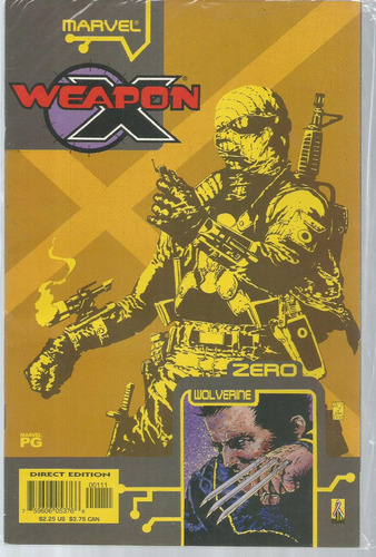 Weapon X Wolverine - Marvel -  Bonellihq Cx66 F19