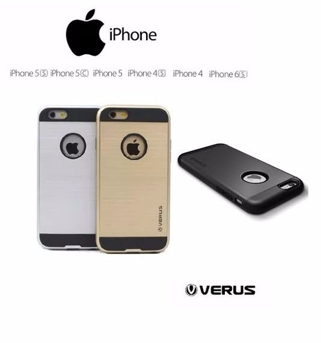 Forro Protector Slim Verus iPhone 4 4s 5 5s 6 6s 6 Plus