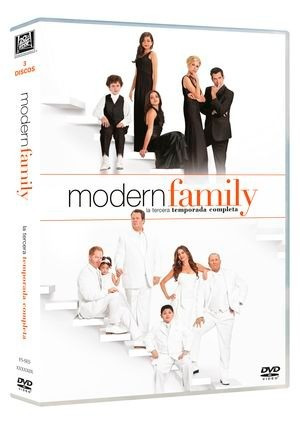 Dvd Modern Family Tercera Temporada Completa 3 Discos