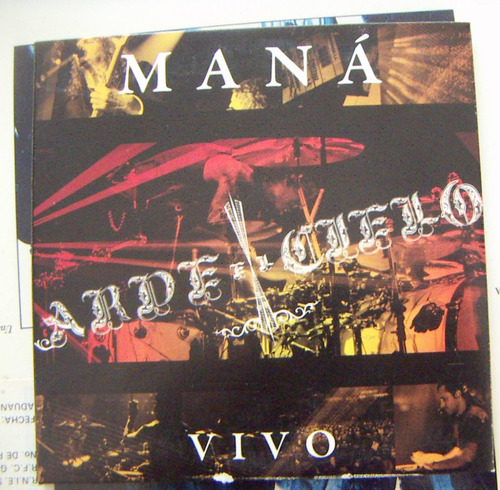 Cd Sencillo Mas Dvd, Maná Arde El Cielo