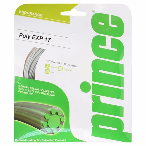 Set Cuerdas Prince Poly Exp Gray 17 Maximum Spin