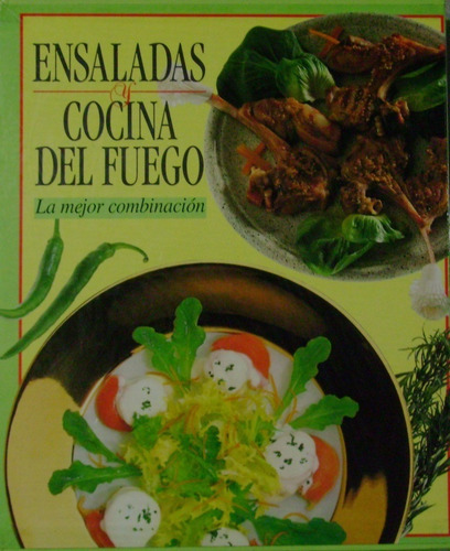 Colección Ensaladas Y Cocina Del Fuego 4 Tomos