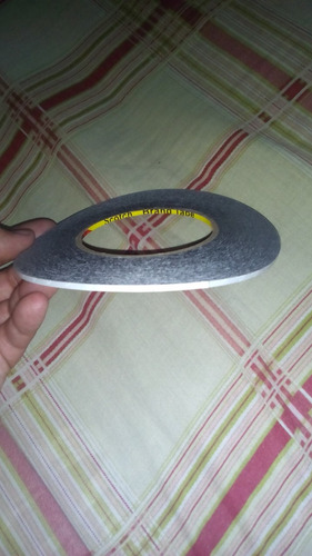 Cinta Tirro Pega Adhesiva Doble Faz Fas Fax 3m 3mm 1 Metros