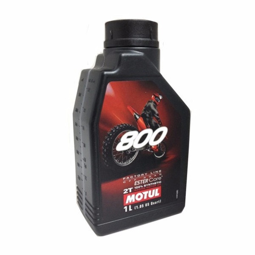 Aceite Motul 800 100% Sintético Para Mezcla