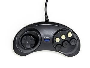 Old Skool Clásico De Sega Genesis Controller- Cojín Del Jueg