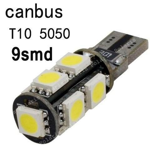 Kit 150 Lâmpada Esmagada - Pingo/ 9 Leds 5050 Cambus - 12v